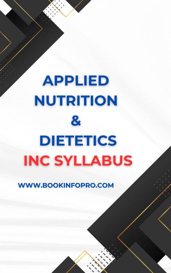 APPLIED NUTRITION AND DIETETICS