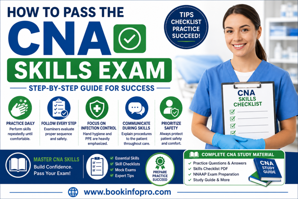how to pass cna skill exam